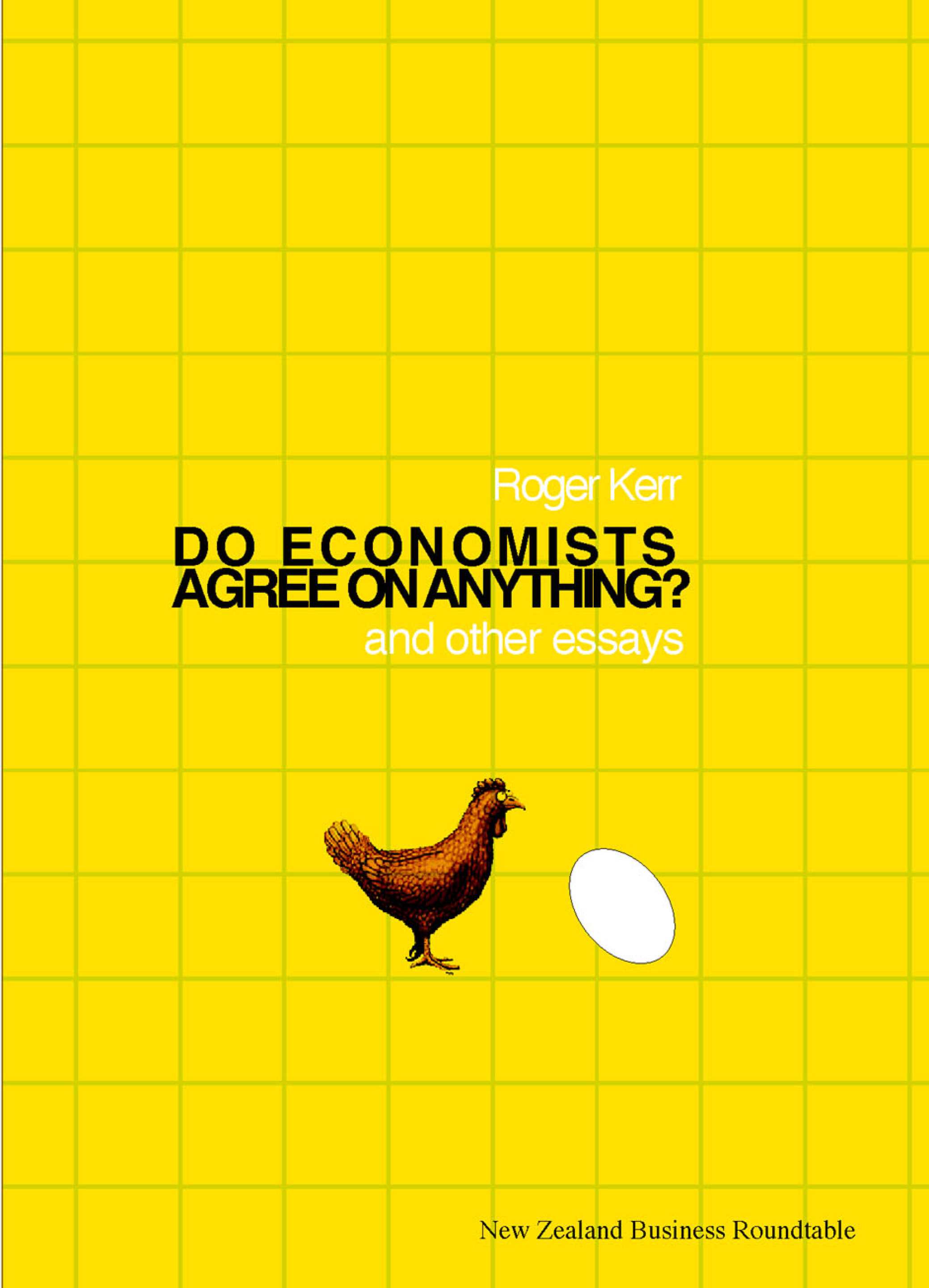 Do economists agree on anything cover