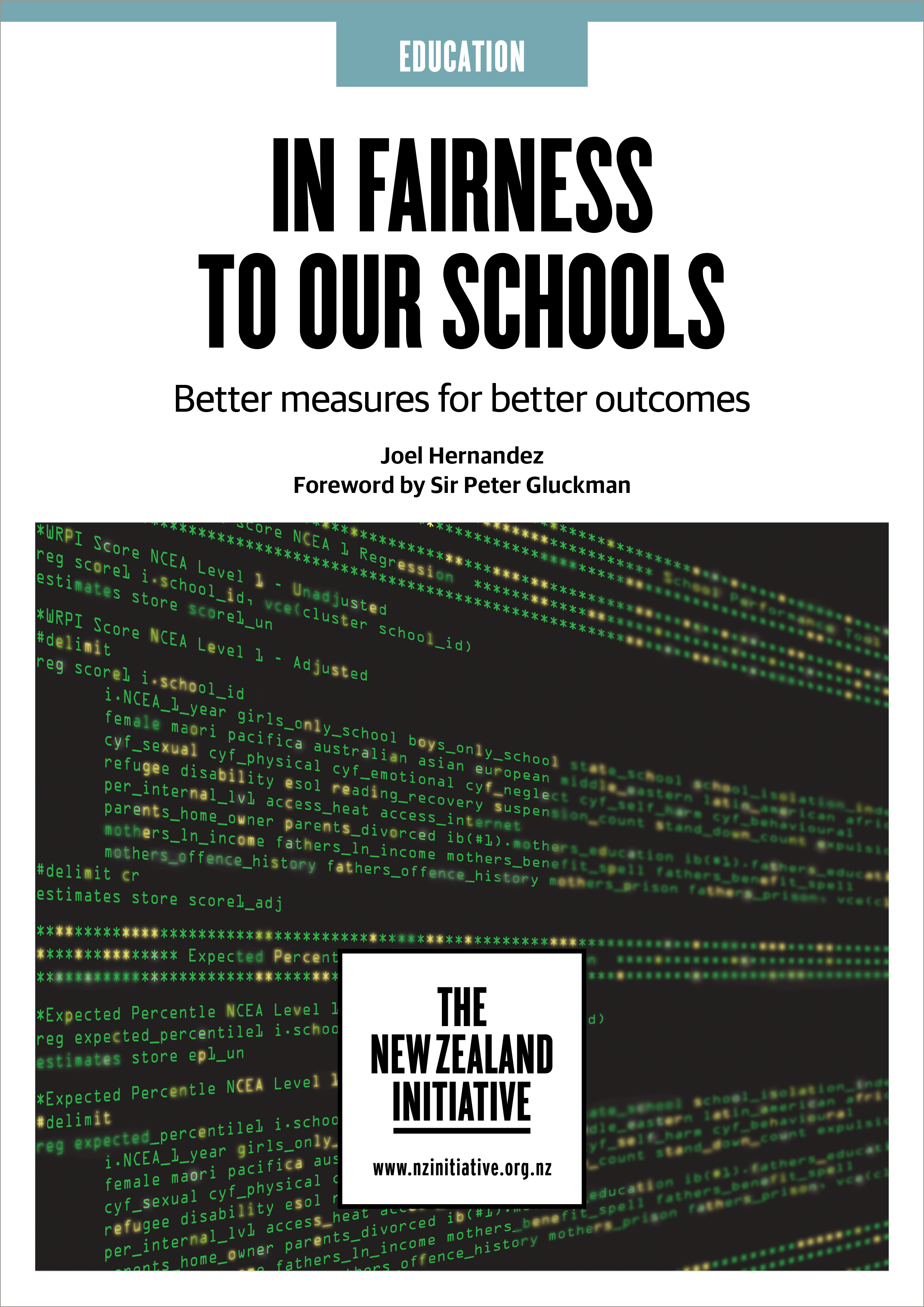 In Fairness to our Schools cover