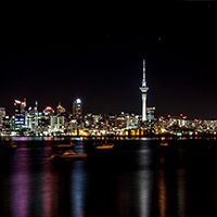 Auckland at night3