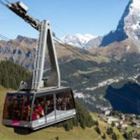 Swiss cablecar