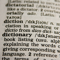 dictionary