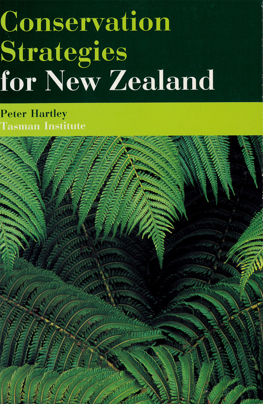 Conservation Strategies in NZ cover