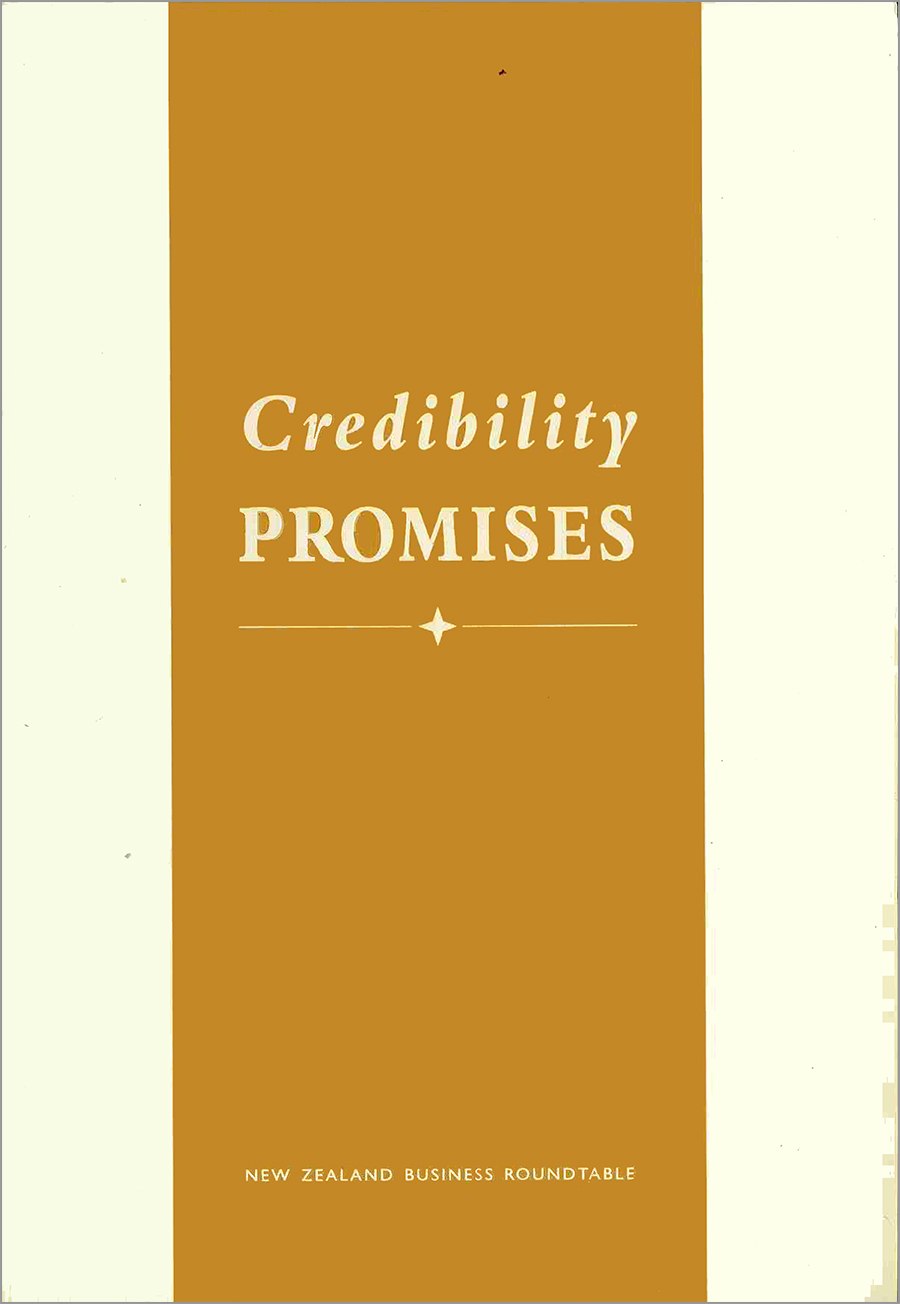 Credibility Promises cover