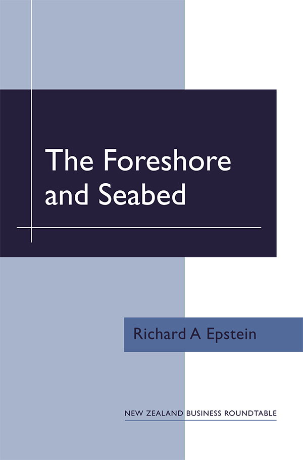 Epstein cover The foreshore and seabed