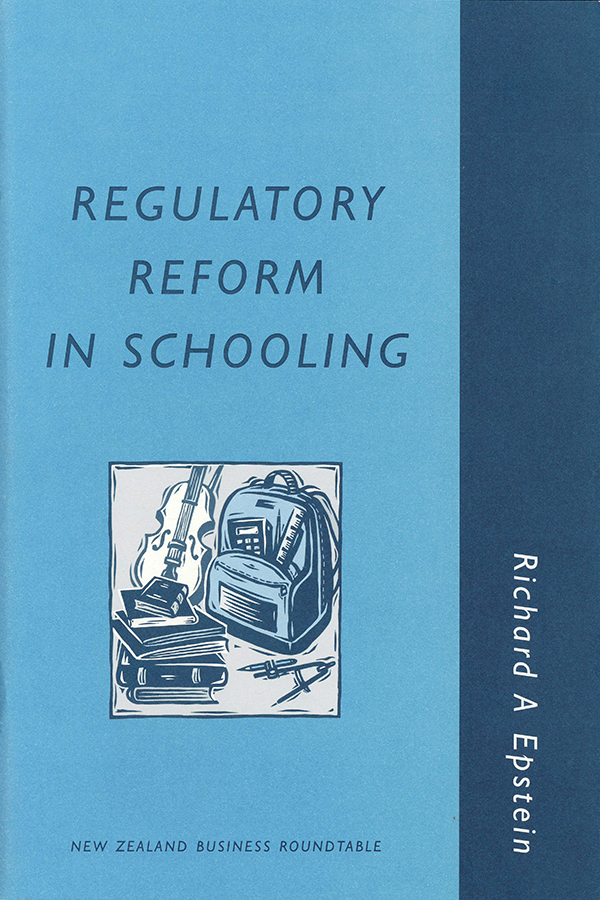 Epstein cover regulatory reform in schooling