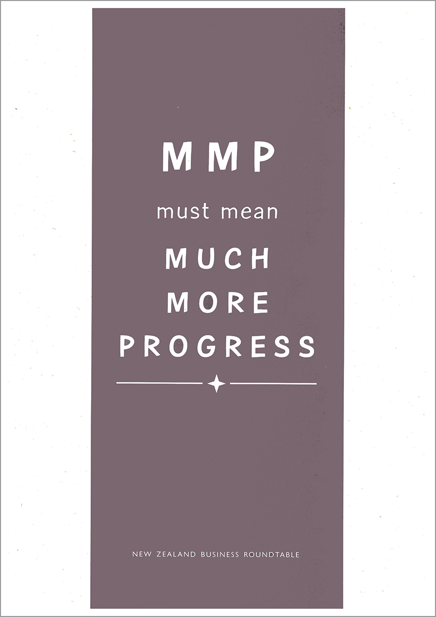 MMP Must Mean Much More Progress cover
