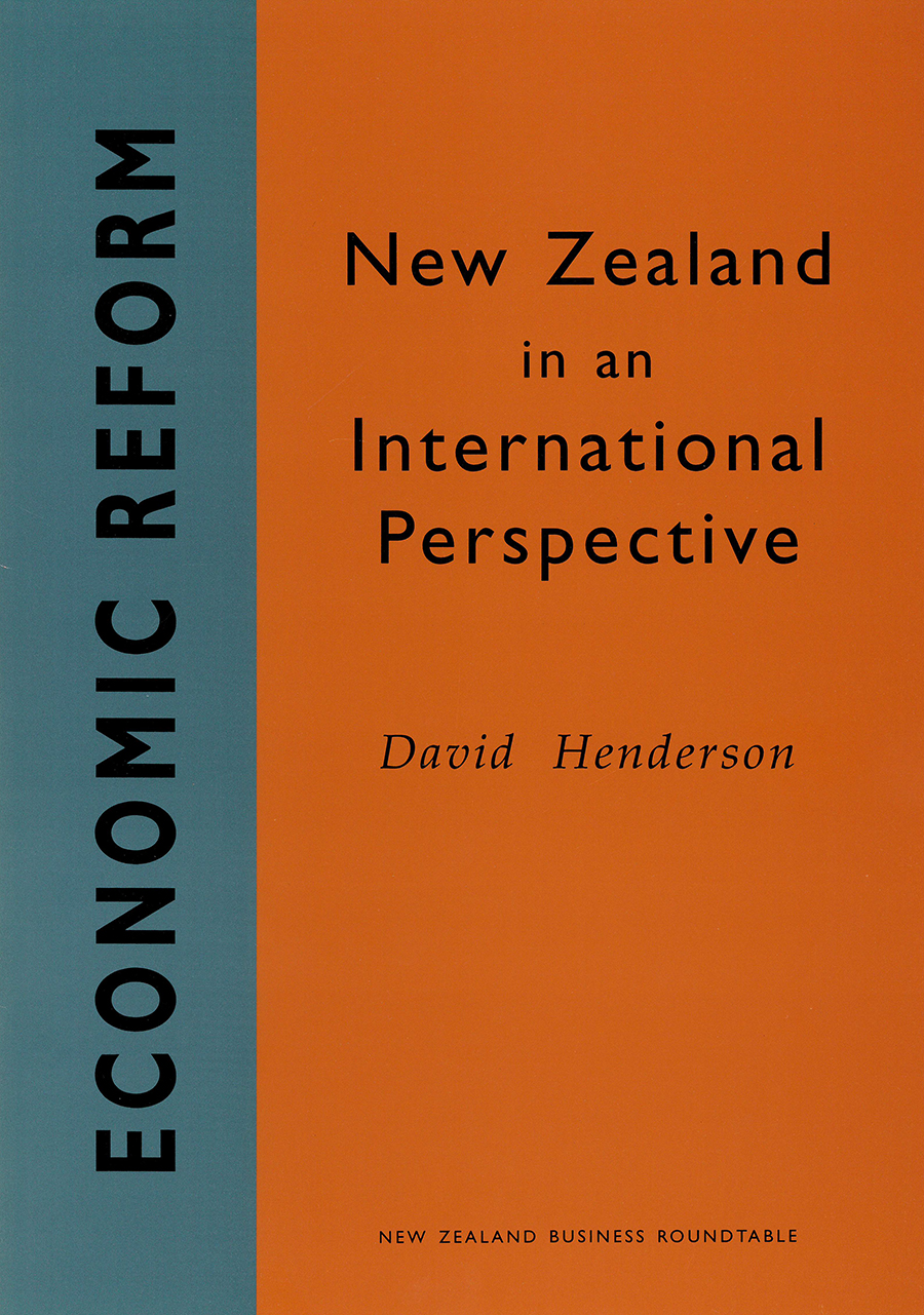 NZ in an International Perspective cover