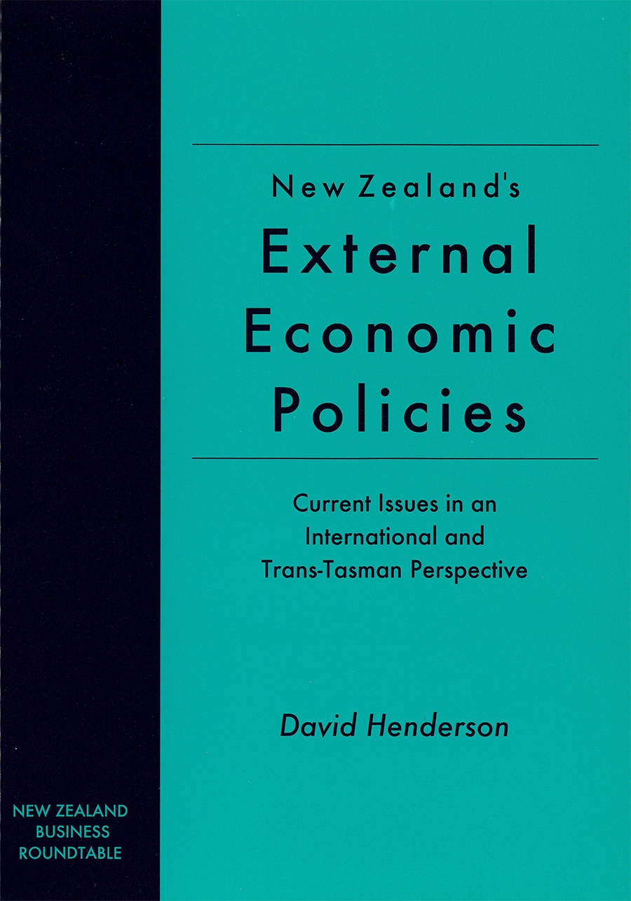 NZs External Economic Policies cover