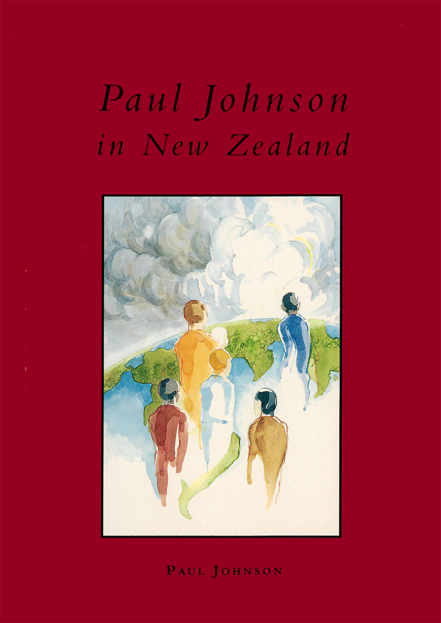 Paul Johnson in New Zealand cover