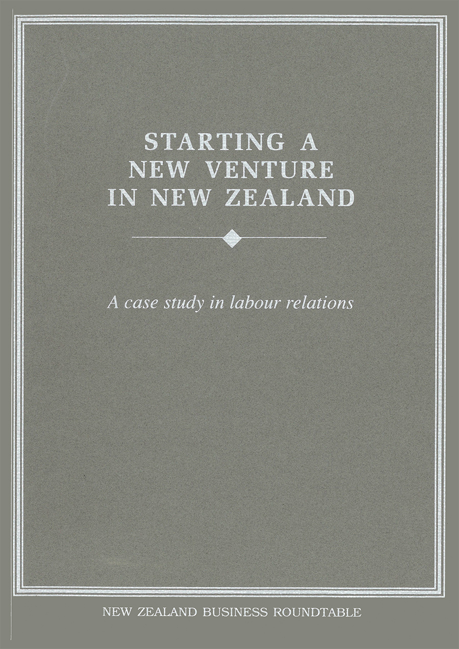 Starting a new venture in NZ cover