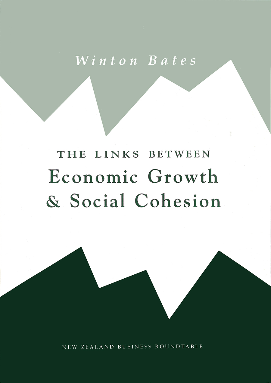 The Links Between Economic Growth and Social Cohesion cover