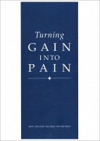 Turning gain into pain cover