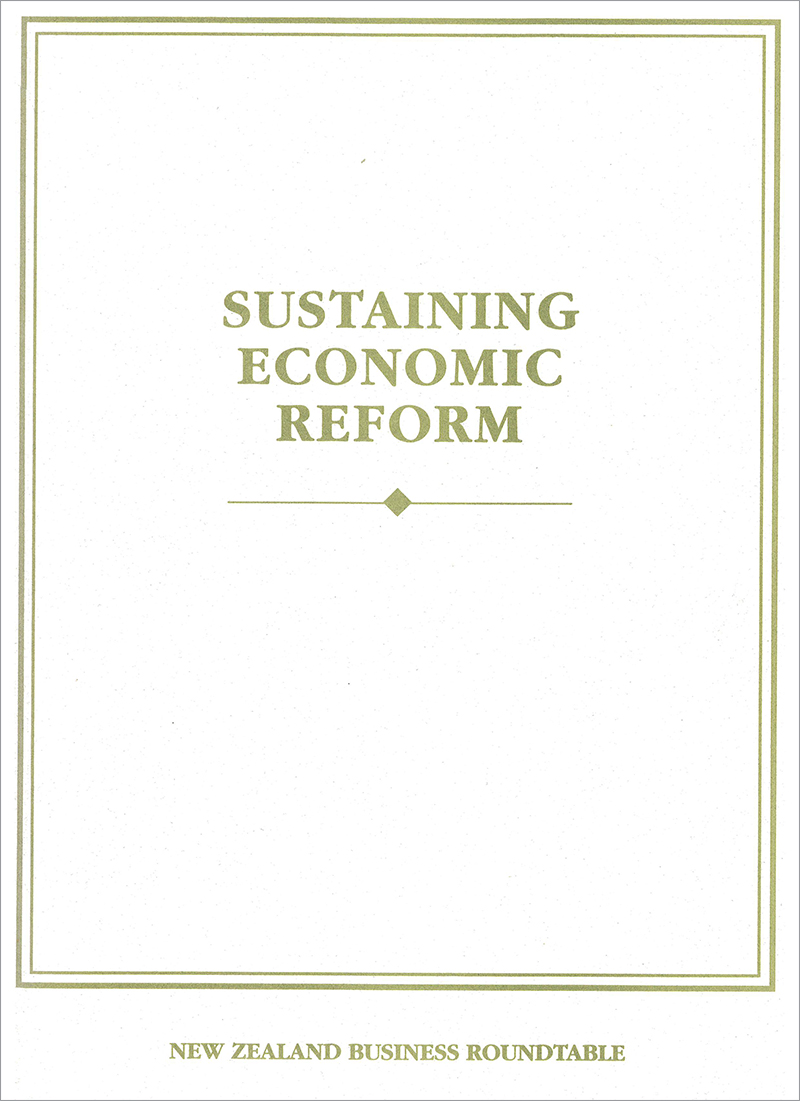 sustaining economic reform cover web