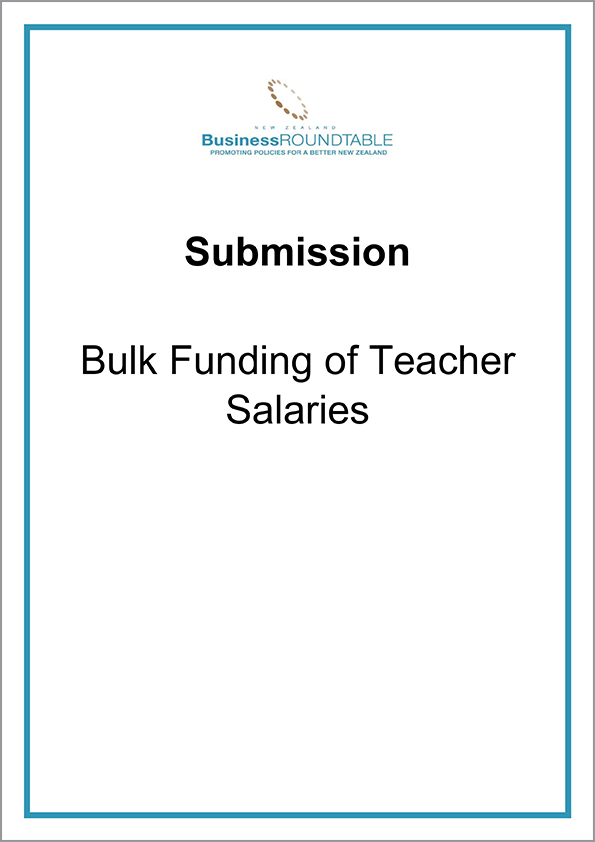 Submission Bulk Funding of Teacher Salaries