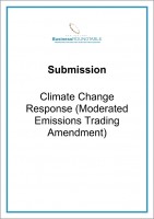 Submission Climate Change Emissions Trading cover