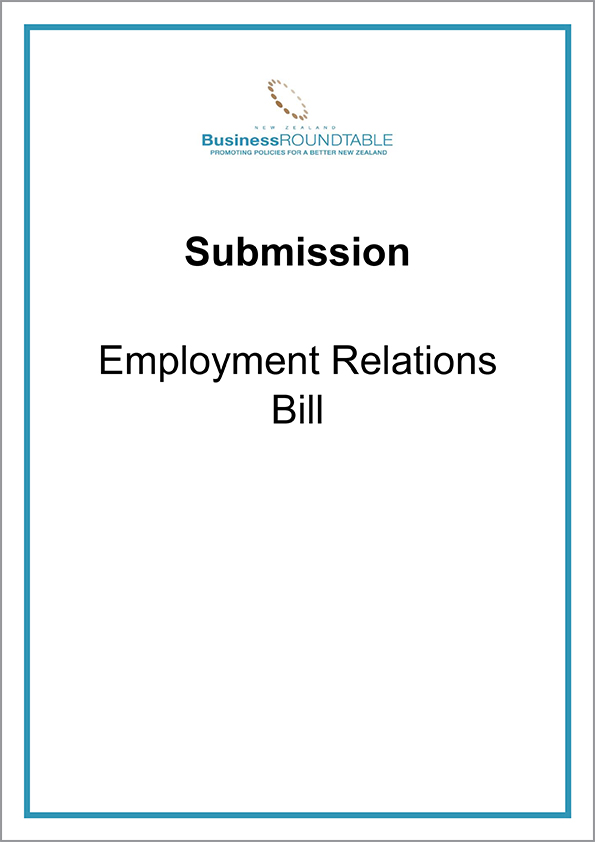 Submission Employment Relations Bill