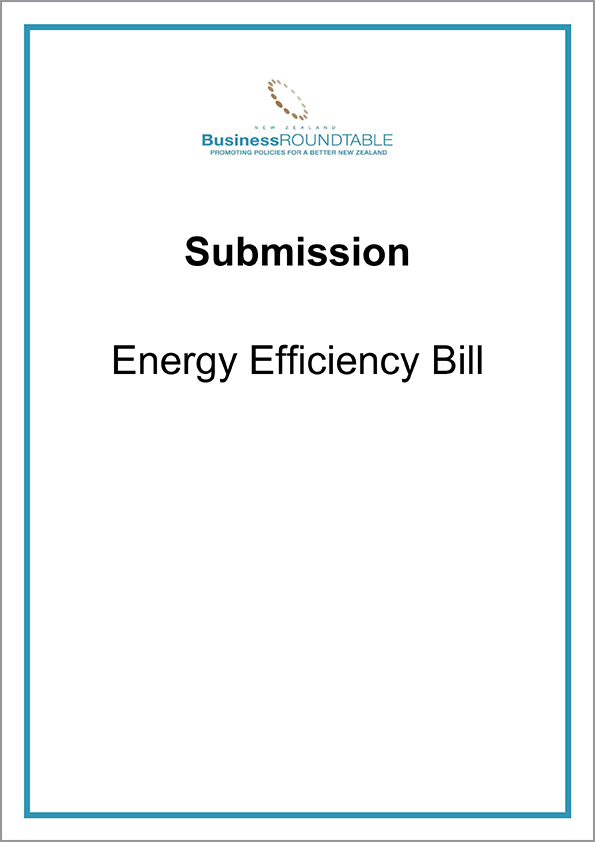 Submission Energy Efficiency Bill