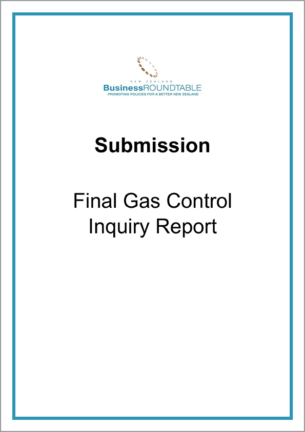 Submission Final Gas Control Inquiry Report