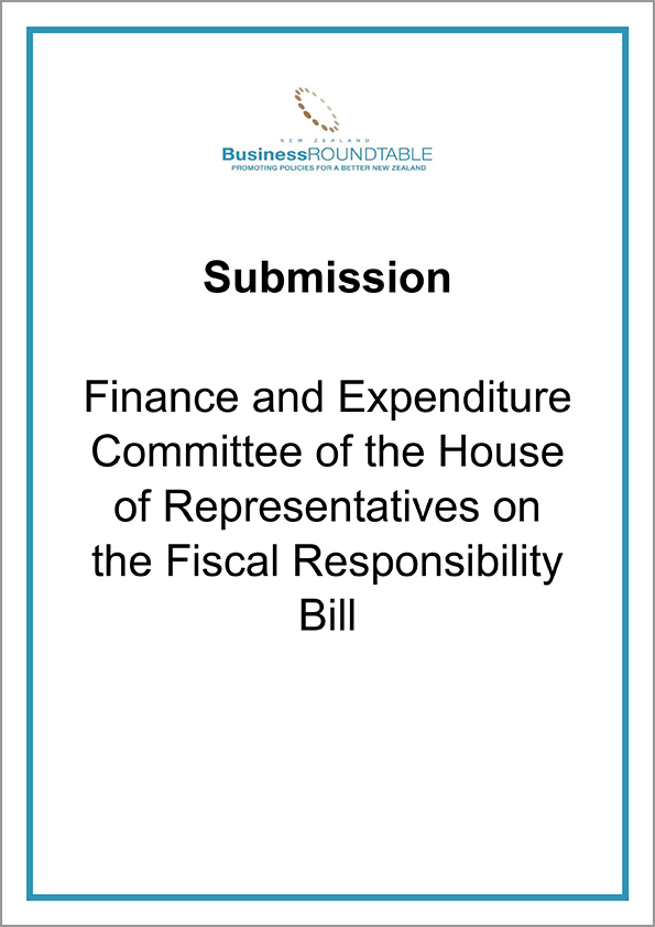 Submission Finance and Expenditure Committee of the House of Rep on Fiscal Responsibility Bill