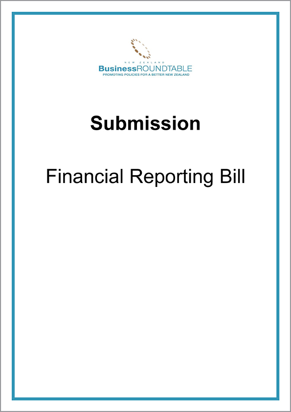 Submission Financial Reporting Bill