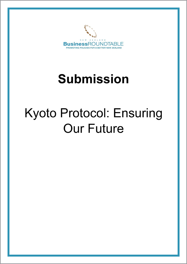 Submission Kyoto Protocol Ensuring Our Future