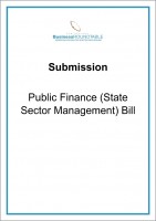 Submission Public Finance State Sector Management Bill