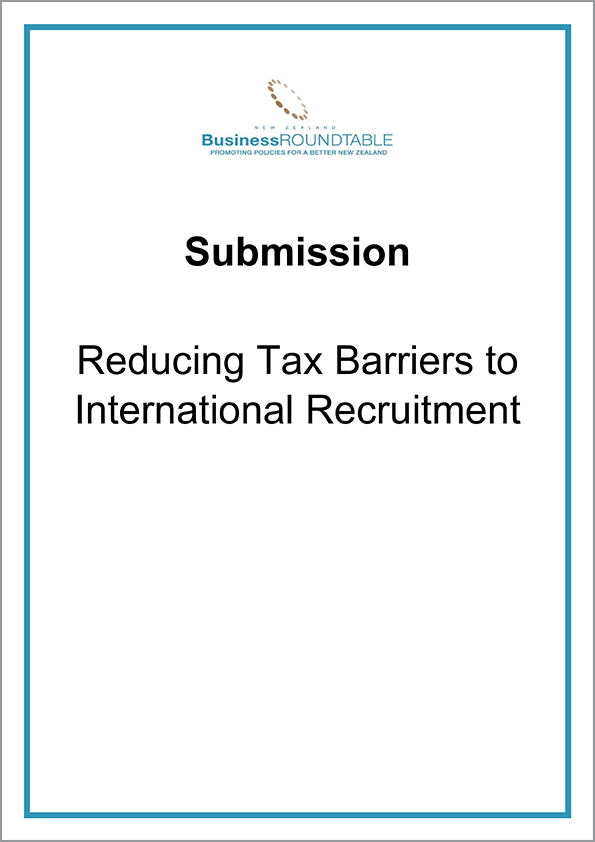 Submission Reducing Tax Barriers to International Recruitment