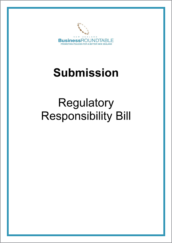 Submission Regulatory Responsibility Bill