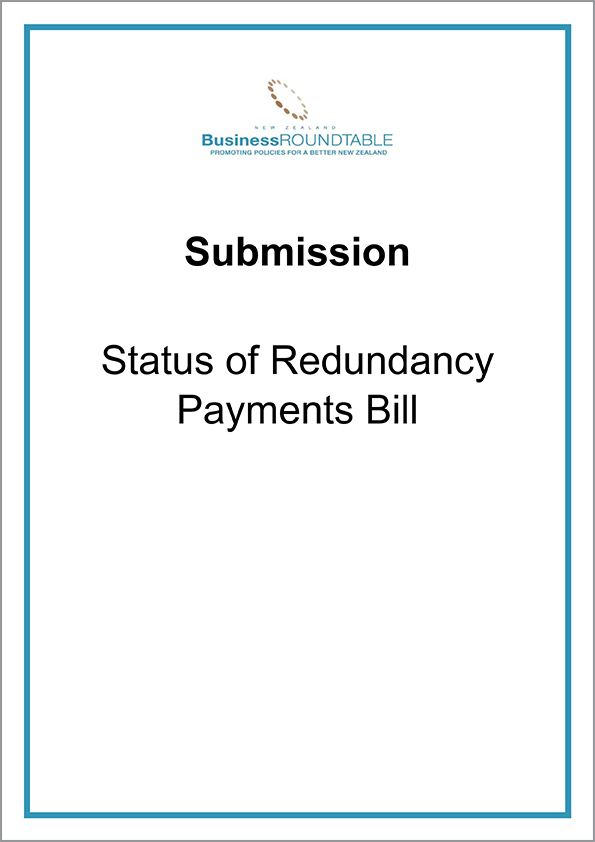 Submission Status of Redundancy Payments Bill