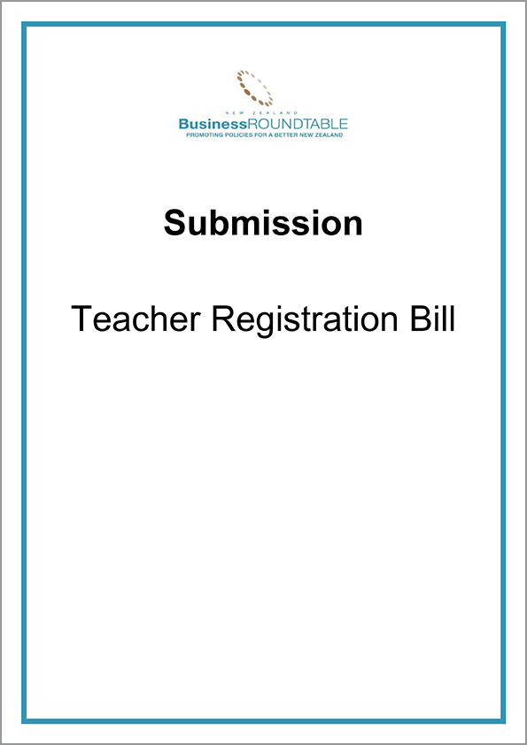 Submission Teacher Registration Bill