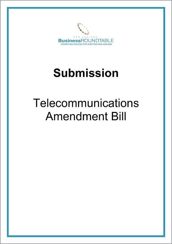 Submission Telecommunications Amendment Bill1